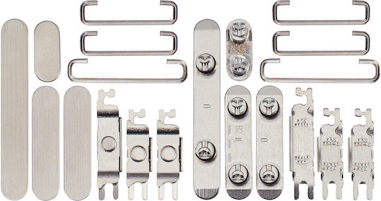 Hartknöpfe Power Volume Schalter iPhone 15 Pro 15 Pro Max Weiß Titanium