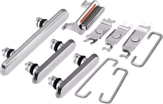 Hard Buttons Power Volume Switch Iphone 11 Pro 11 Pro Max Silver