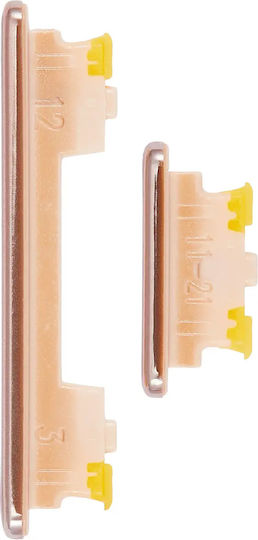 Hard Buttons Power Volume Samsung Galaxy A73 5g A736 2022 Peach
