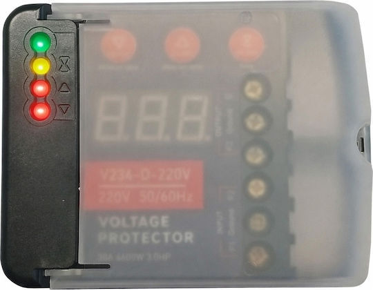 V236-D-220 Single Phase Voltage Monitor Rail Digital 30A V236-D-220V