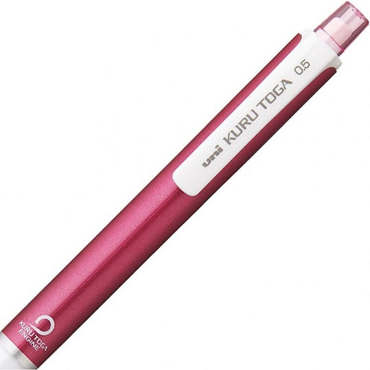 Uni Mitsubishi Mechanische Bleistift Kurutoga Standard Rohr Slide Modell Rosa 0,5 Mm M5-450 1 Stück