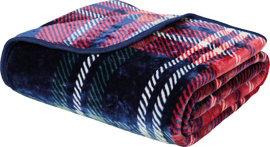 Das Home Одеяло Велюр Единично 160x240см Multicolor