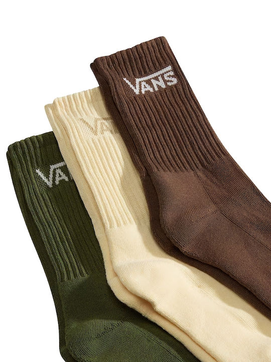Vans Classic Crew Γυναικείες Κάλτσες Mullticolor 3Pack Vans Classic Crew Γυναικείες Κάλτσες Mullticolor 3Pack