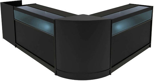 Luna Led Shop Counter Set Cm60 Tb60 & 2 X B1200 Schwarz
