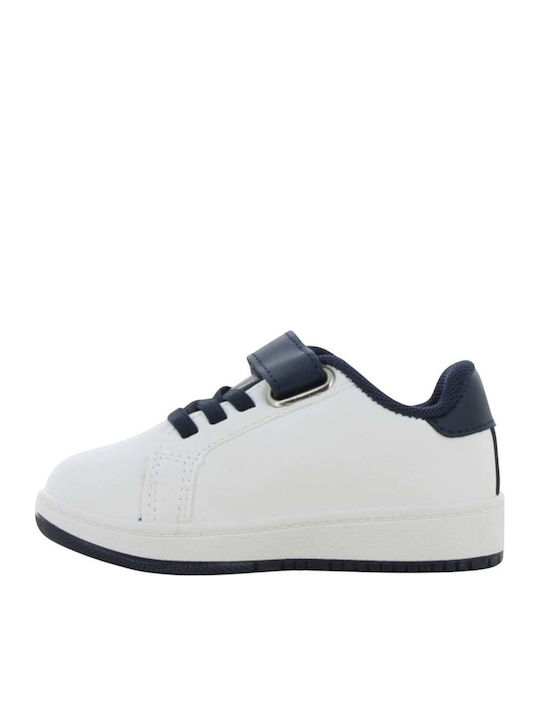 Sneaker Kids Sneakers Anatomic With Hoop & Loop Closure White