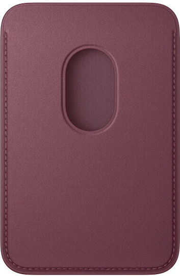 Apple MagSafe Husă pentru carduri FineWoven Wallet with MagSafe Burgundy