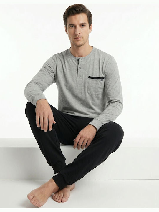 Nina Club Winter Men's Pyjamas Grey