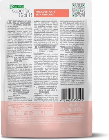 Nature's Protection Superior Care Multivitamine pentru Câini și Pisici în Ulei pentru Piele și Blană