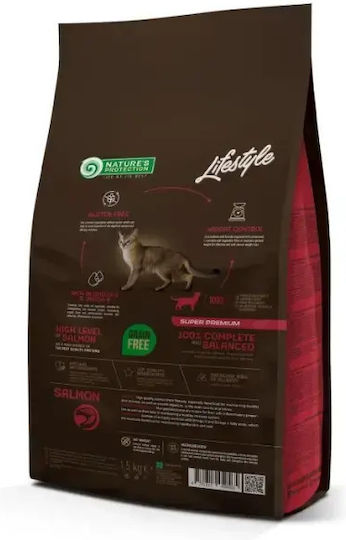 Lifestyle Dry Cat Food Grain-Free for Elderly Cats 1.5kg