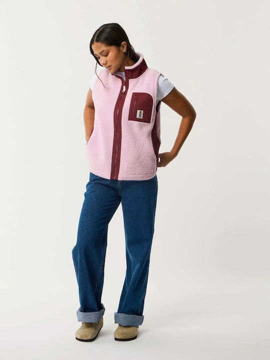 Damen Weste Hell-Lila