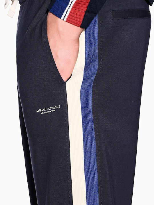 Joggers with Elasticated Waist Navy