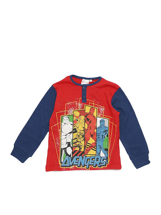 Marvel Kinder-Nachtwäsche Winter Marineblaue