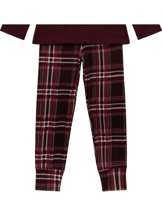 Minerva Kids Nightwear Winter Burgundy Dream Dream