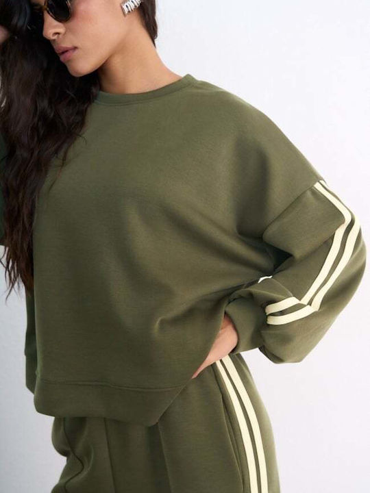 Damen Jogginghosen Khaki