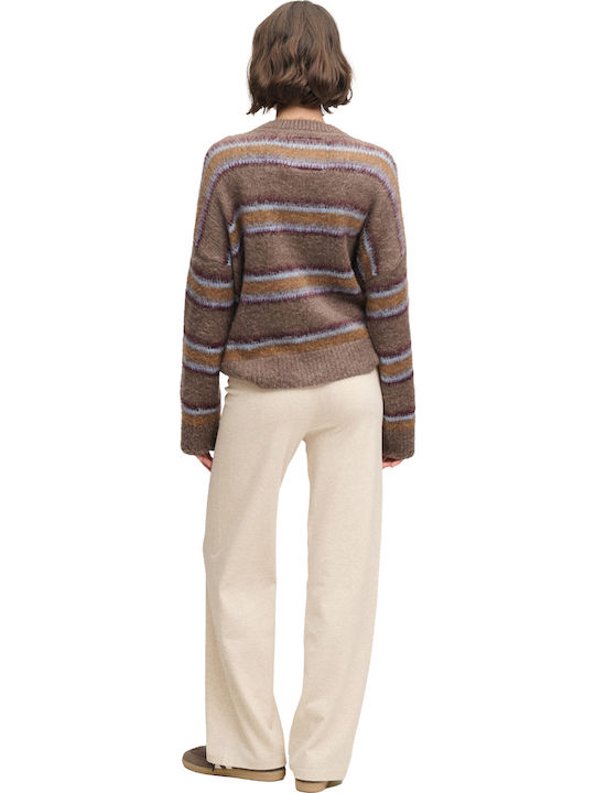 Damen Jogginghose Mlj/oat Beige Marl