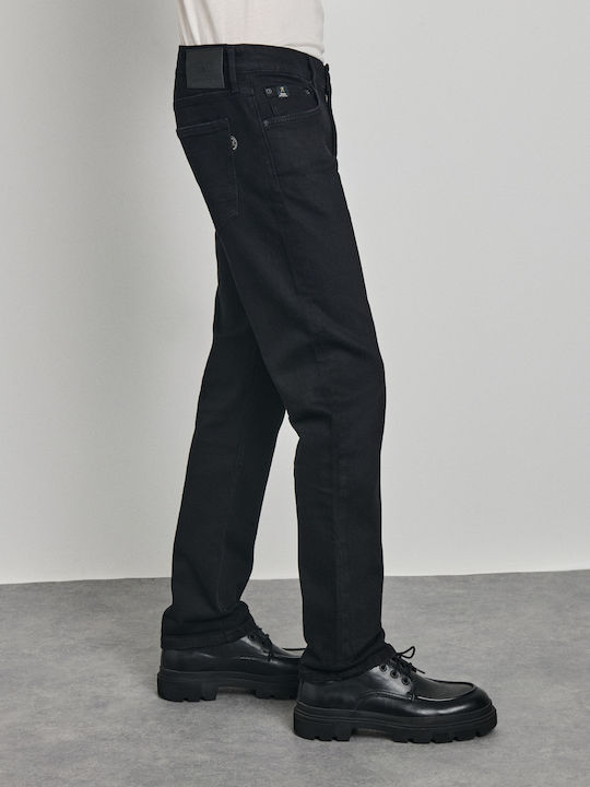 Hardy Herren Jeanshosen Regular Gerade Passform Schwarz
