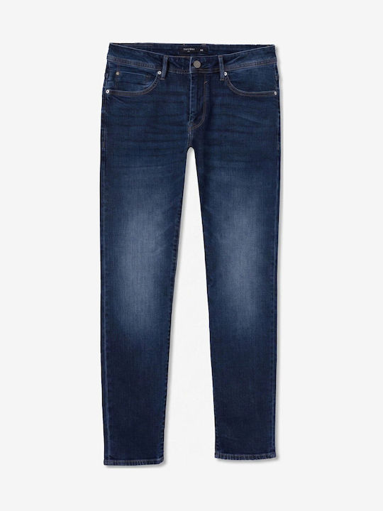 Herren Jeanshosen Slim Fit Dunkelblaue 10068185 E10