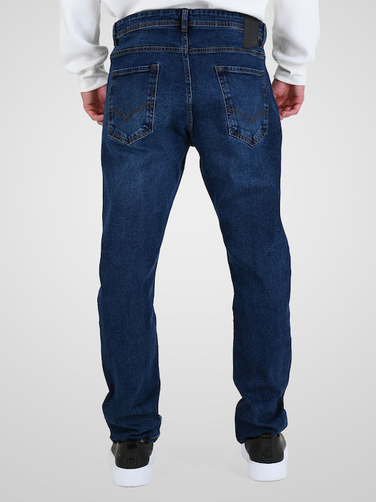 Ανδρικό Παντελόνι Τζιν Dk-blue-denim