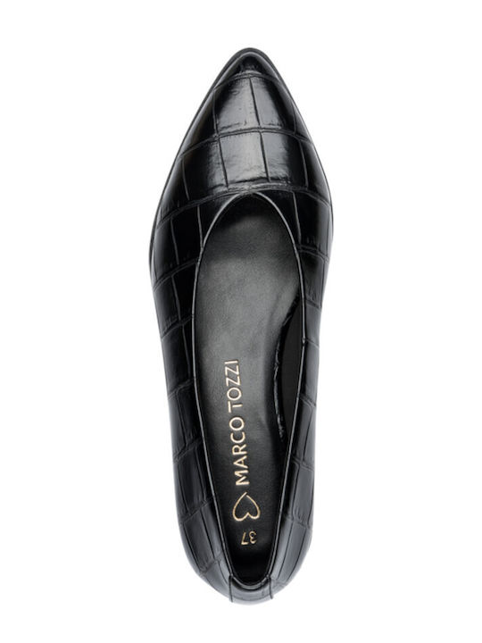 Damen Ballerinas Schwarz