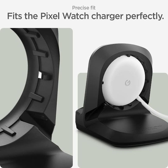 Spigen Google Pixel Uhr Ladegerät Stand S354 Google Pixel Uhr 1 Kratzfreies Tpu Schwarz Amp05796