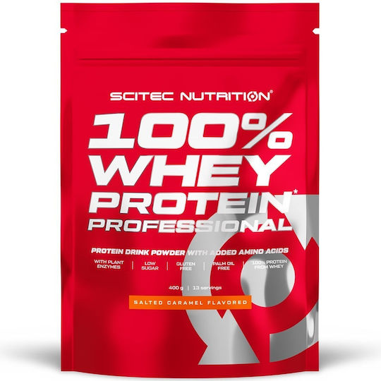 100% Whey Professional Πρωτεΐνη Ορού Γάλακτος Χωρίς Γλουτένη με Γεύση Φράουλα 400gr