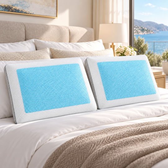 My Home Luxury Memory Foam Anatomic Bed Pillow 40x60x13cm