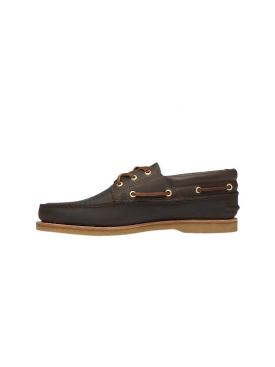 Herren Bootsschuhe in Braune Farbe