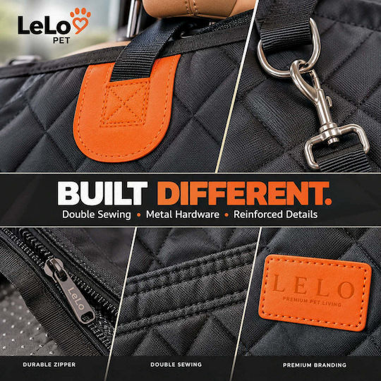 Lelo Pet Premium Wasserdicht Sitzbezug für Hunde Auto Reisezubehör