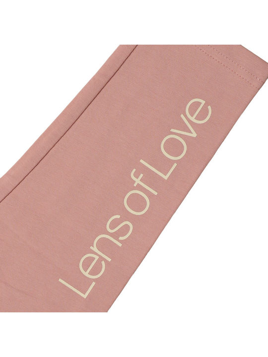Kinderleggings Lang Flieder