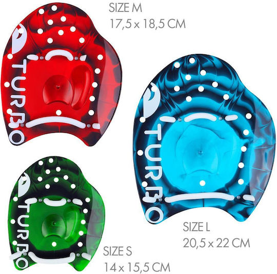 Turbo Professionelle Schwimmhandpaddel Fusio Χεράκια Κολύμβησης-m Turbo Multi