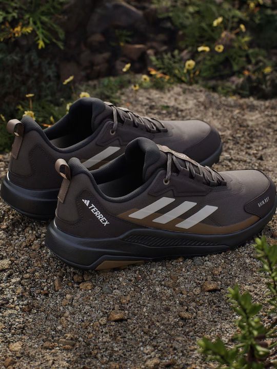 adidas Terrex Anylander Rain.rdy Men's Hiking Shoes Waterproof with Gore-Tex Membrane Brown