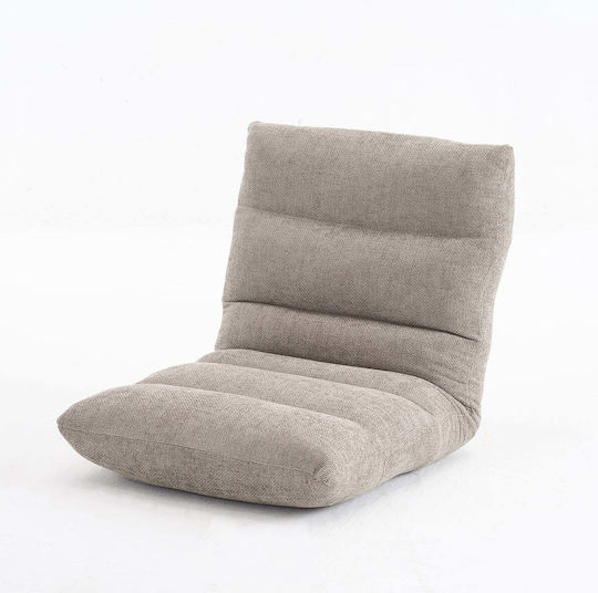 Fotoliu puf multifuncțional Lazy Taupe 56x105x16cm