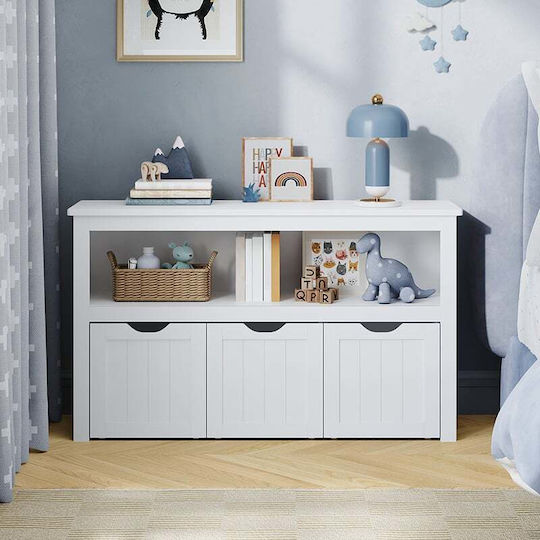 Sertar de Depozitare Din Lemn L102xL30xÎ60cm