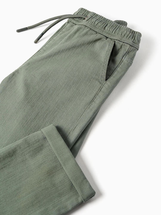 Kinderhose Olivgrün