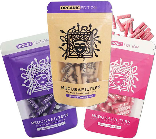 Medusa Slim Ενεργού Άνθρακα 50 Φιλτράκια 50τμχ