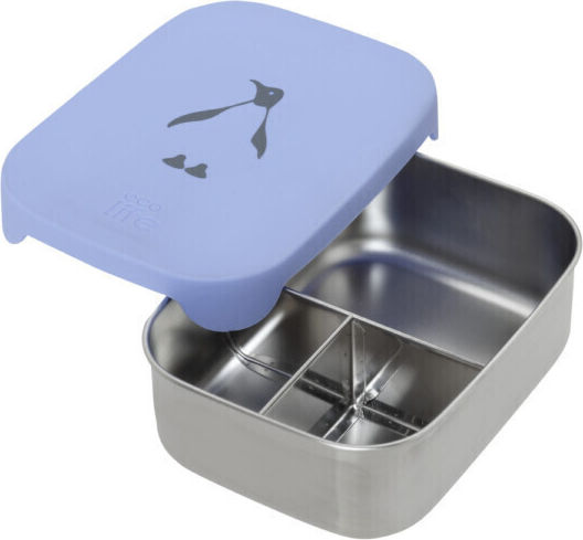 Ecolife Stainless Steel Kids Food Container 0.8lt 17 x 13 x 8cm