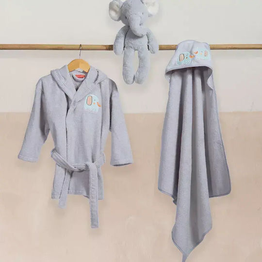 Nef-Nef Homeware Halat de baie pentru bebeluși cu glugă