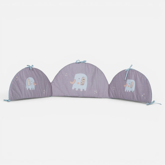 Nef-Nef Homeware Halat de baie pentru copii Elephants Gri cu glugă
