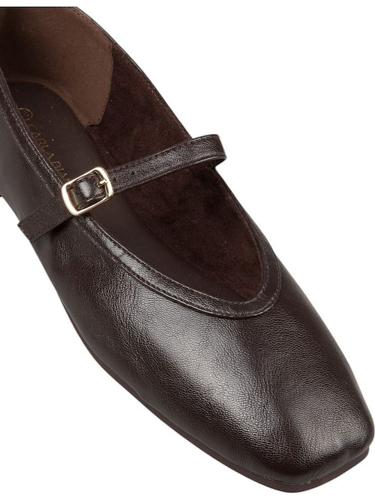Women's Brown Ballerina Shoes