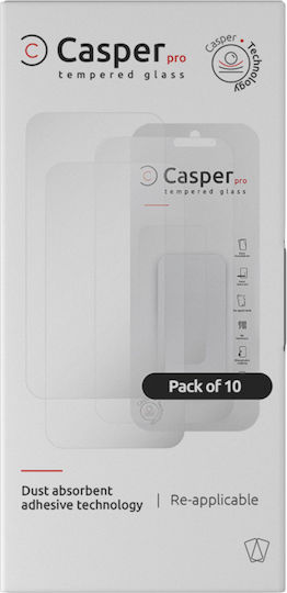 Casper Pro Gehärtetes Glas Für iPhone Xs Max 11 Pro Max 10 Stück Klare