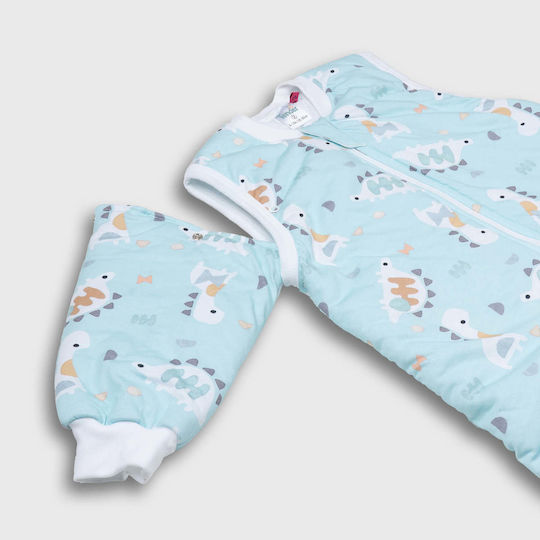 Tender Sac de Dormit de Iarnă 2.5 Tog Bleu Deschis cu Mâneci Detașabile Tender Sac de Dormit de Iarnă 2.5 Tog Bleu Deschis cu Mâneci Detașabile