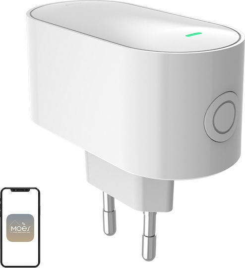 MOES Mph-s1 Smart Single Socket with Remote Control and 25m Cable