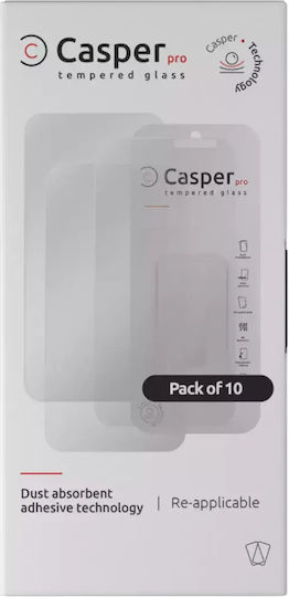 Casper Pro Tempered Glass Iphone 13 Pro Max 14 Plus 10 Pack Matte