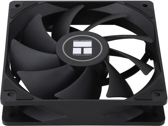 Thermalright TL-C12C Extrem Ventilator pentru Carcasă 120mm (1850rpm / 82cfm) Fără LED-uri Iluminare și Conexiune 4-Pin PWM Negru