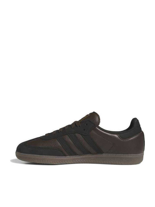 Samba Adv Adidasi Maro Inchis / Negru / Gum