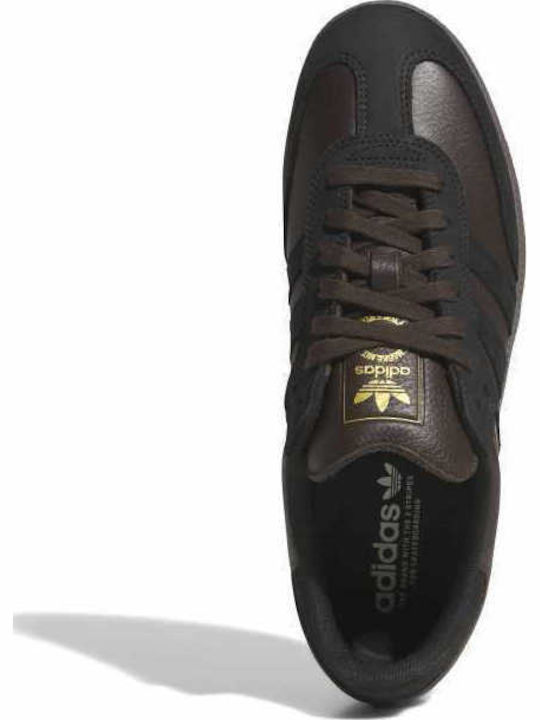 Samba Adv Adidasi Maro Inchis / Negru / Gum