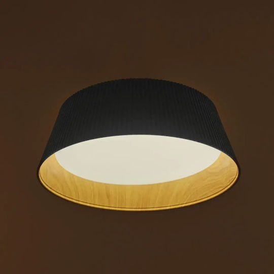 Deckenleuchten montieren Schwarz mit Integrierte LED