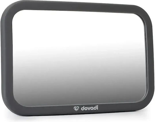 Dovadi Βρεφικός Καθρέπτης Αυτοκινήτου Μαύρος Clearview 360°