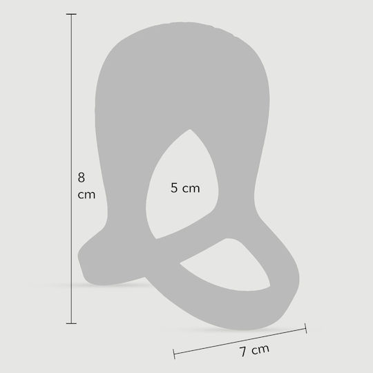 Inele Wireless Duble Pentru Penis și Testicule Din Silicon Cu Vibrație Albastru