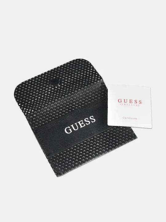 Guess Cercei Oțel Aurii Cu Piatră Logo Jume06075jwygt-u